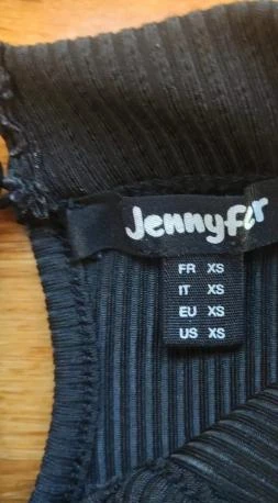 Jennyfer top tomara que caia preto PP – photo 4